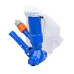 Aspirator manual pentru piscină Leziter cu perie și sac colector de murdărie