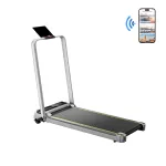 Bandă de alergare Leziter Lunaris Max 100 kg, 0,8–6 km/h, înclinare 3 niveluri, Wi‑Fi