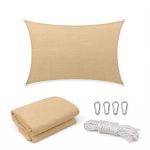 Pânză de umbrire Leziter Rana dreptunghiulară 3x4 m, bej, cu inele inox