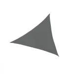 Pânză de umbrire triunghiulară Mirpol Sunflow 3x3x3 m, antracit, poliester