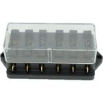 Tablou de siguranțe auto 6P cu capac protector, cod HF10-1075