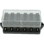 Tablou de siguranțe auto 6P cu capac protector, cod HF10-1075