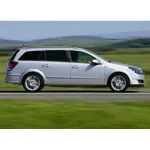 Set huse scaune dedicate Opel Astra H Break, fractionate, premium