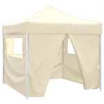 Cort pentru Petreceri Crem 291 x 291 x 315 cm Material Oxford GartenMobel Dekor