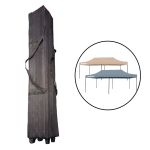 Geantă cu roți Leziter pentru transport și depozitare foișor 3x6 m, neagră