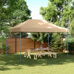 Cort pentru Petreceri Bej 292 x 440 x 315 cm Material Oxford GartenMobel Dekor