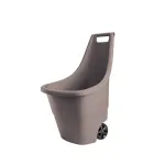 Roabă de grădină Curver Easy Go Breeze din plastic, 50 L, taupe
