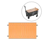 Masă de picnic Leziter 75,5x55 cm pentru cărucior pliabil, efect lemn