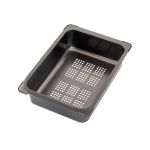 Coș de scurgere din inox 304 pentru chiuvetă Leziter, cu fund perforat