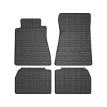 Set covoare auto din cauciuc El Toro pentru Mercedes W201 190E (1982–1993), negre