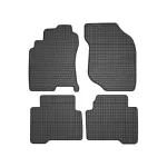Set covoare auto din cauciuc El Toro pentru Nissan X-Trail T30 (2001–2008), negre