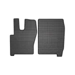 Set covoare interior din cauciuc El Toro pentru Iveco Eurocargo 120 (1991+), negre