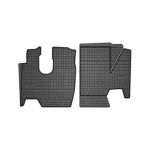 Set covoare interior din cauciuc El Toro pentru Mercedes Atego 2005–2013, negru