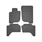 Set covoare auto din cauciuc El Toro pentru Mitsubishi L200 2006-2016, negre