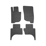 Set covoare auto din cauciuc El Toro pentru Mitsubishi L200 2016–2019, negre