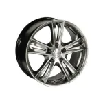 Set 4 jante aliaj ART 18x8 5x130 ET50 argintiu cromat pentru Q7/Cayenne/Touareg