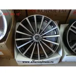 Jante aliaj ART 241 15 inch, design sport bicolor, set cu kit instalare