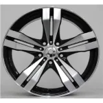 Set jante ART 348, 15 inch, finisaj bicolor cu design sport pentru autoturisme