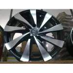 Set jante aliaj ART 465 15 inch, negru cu polish, cu kit instalare inclus