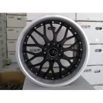 Set jante aliaj ART 503 M 18 inch, negru mat, cu kit de montaj inclus