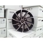 Set jante aliaj ART 7619 negru mat 15 inch, cu kit instalare inclus