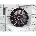 Set jante aliaj ART 7619 negru mat 15 inch, cu kit instalare inclus