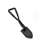 Lopată pliabilă metalică cu husă, 47 cm, compactă pentru camping și offroad