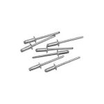 Nituri din aluminiu 4,0 x 9,6 mm, set 50 bucăți (Cod 70410)