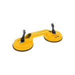 Ventuza dubla pentru geam 2x115mm, 70kg, Vorel Cod: 05301