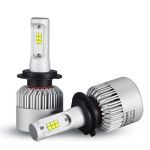 Set becuri LED H3 S2 Lumileds cu cip Philips, 5000K, 50W, 6000 lm