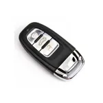 Carcasa cheie Audi compatibila, 3 butoane, cu lamela metalica – Cod 1212