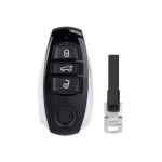 Carcasa cheie telecomanda compatibila Volkswagen cu lamela metalica, 3 butoane (Cod 1320)