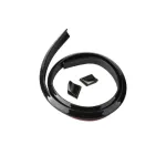 Eleron universal din cauciuc tip M, negru, 1,5 m – montaj cu banda 3M