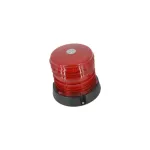 Girofar rosu omologat E-Mark, cu magnet, 12-24V, 30 SMD, cablu 2 m (ART826)