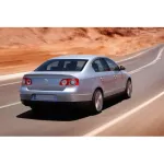 Set huse scaune dedicate VW Passat B6 (2005–2010) Premium rosu/negru, 9 piese