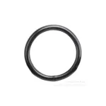 Husă volan efect carbon negru, mărimea M (38–39 cm), cod F006