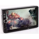 Player auto 2DIN slim 7 inch touchscreen cu MirrorLink, Bluetooth si USB (7018B)