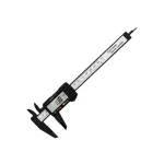 Șubler digital cu afișaj electronic pentru măsurători precise, KC-001