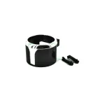 Suport pahar auto cu prindere in grila ventilatie, universal, negru-crom (Cod 2280)