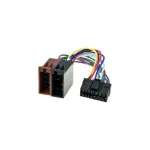 Conector ISO pentru radio auto JVC, 16 pini (ZRS-62) pentru montaj pe panou