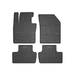 Set covoare auto din cauciuc El Toro pentru Volvo XC60 II (2017+) negru, bordură 1 cm