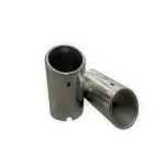 Set 2 ornamente toba dubla inox sport pentru VAG (Audi VW Skoda Seat), 67 mm