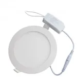 Panou LED rotund 9W, 810 lm, alb rece 6000–6500K, Ø145 mm, GLL-PB9R