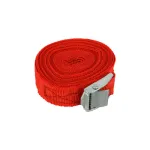 Chingă pentru bagaje 5 m x 2,5 cm cu cataramă metalică, roșie (TD15B)