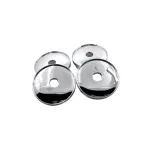 Set 4 capace universale pentru jante auto, crom lucios, 50–68 mm
