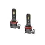 Set becuri LED H11 4800 lm, 6000K, 12/24V, IP68, cu radiator (EV12)