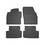 Set covoare auto din cauciuc El Toro pentru VW Polo VI 2017-2023, negre, 4 buc