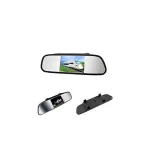 Monitor oglindă auto 6 inch pentru cameră marșarier, 2 intrări AV, Cod 601