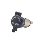 Mufă brichetă auto 2 pini 120W (24V), model TL-10 pentru alimentare sigură
