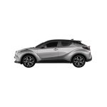 Set perdele auto interior Toyota C-HR SUV 2016+ (5 buc) pentru luneta si spate